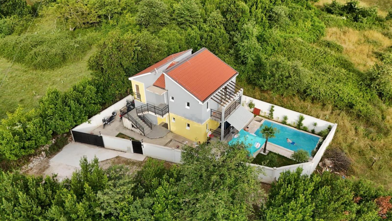 Vila House With Pool - Mitrovic Herceg Novi Exteriér fotografie
